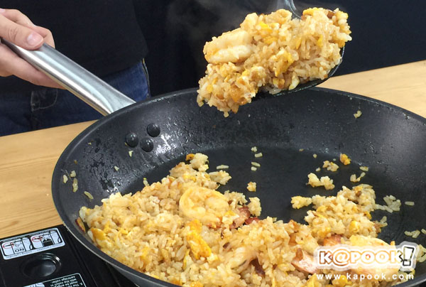 ข้าวผัดมันกุ้ง ข้าวผัดมันกุ้ง