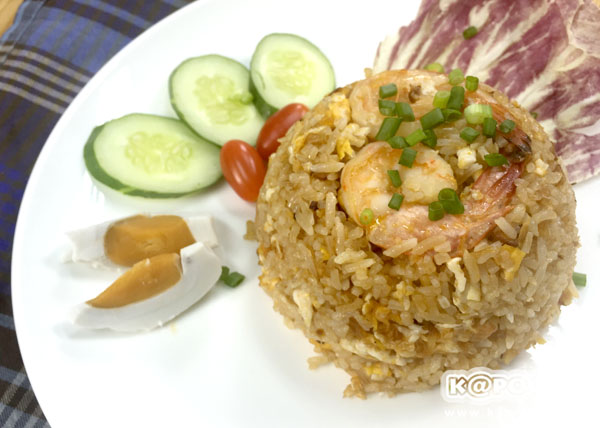 ข้าวผัดมันกุ้ง ข้าวผัดมันกุ้ง