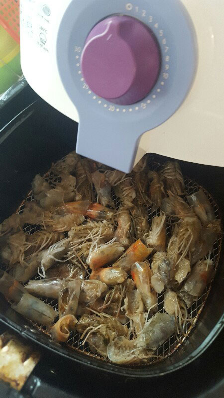 หัวกุ้ง คางกุ้งอบกรอบ หัวกุ้ง คางกุ้งอบกรอบ