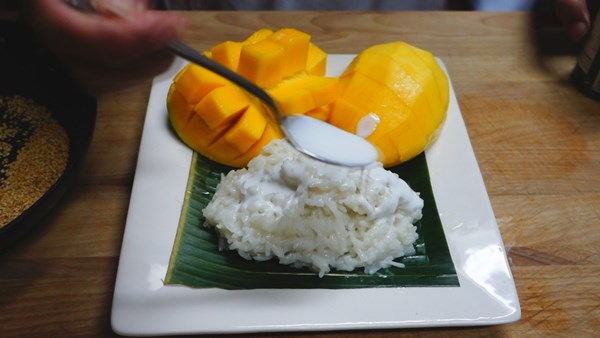 ข้าวหนียวมะม่วง ข้าวหนียวมะม่วง