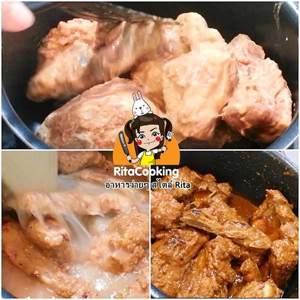สปาเกตตีซี่โครงหมูอบซอส สปาเกตตีซี่โครงหมูอบซอส