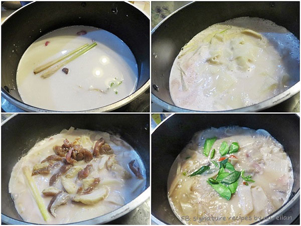 เนื้อเค็มต้มกะทิ เนื้อเค็มต้มกะทิ