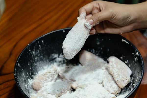 ปีกไก่ทอดซอสสุกี้ ปีกไก่ทอดซอสสุกี้