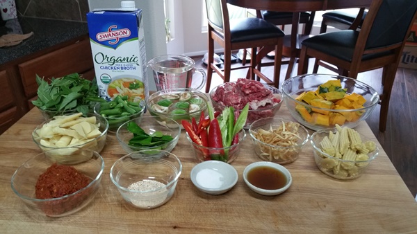 แกงป่าเนื้อสับ แกงป่าเนื้อสับ