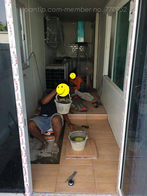 ต่อเติมห้องครัวหลังบ้าน ต่อเติมห้องครัวหลังบ้าน