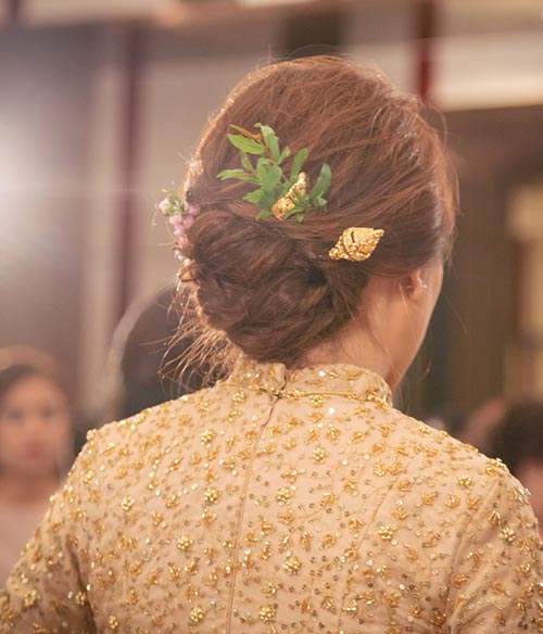 ทรงผมเจ้าสาวชุดไทย ทรงผมเจ้าสาวชุดไทย
