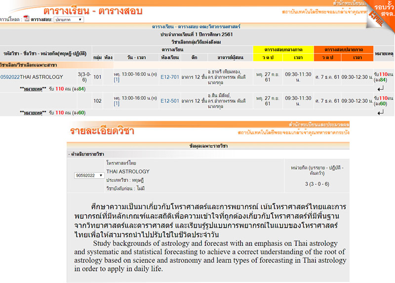 วิชาโหราศาสตร์ วิชาโหราศาสตร์