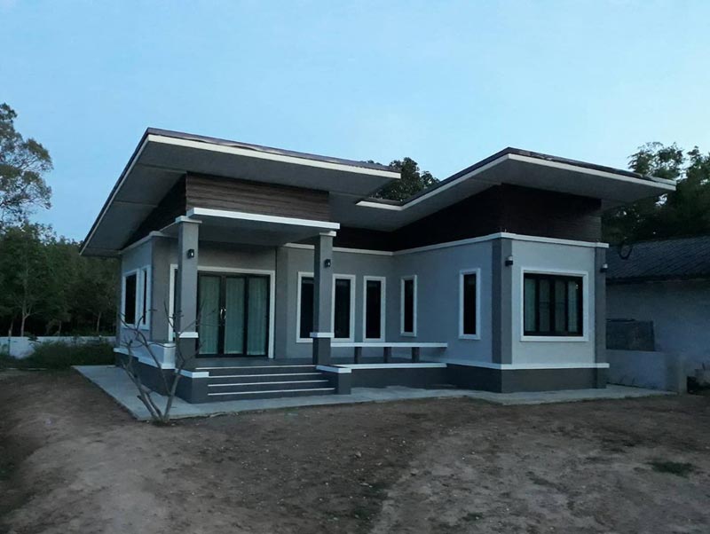 แบบบ้านชั้นเดียวโมเดิร์น แบบบ้านชั้นเดียวโมเดิร์น