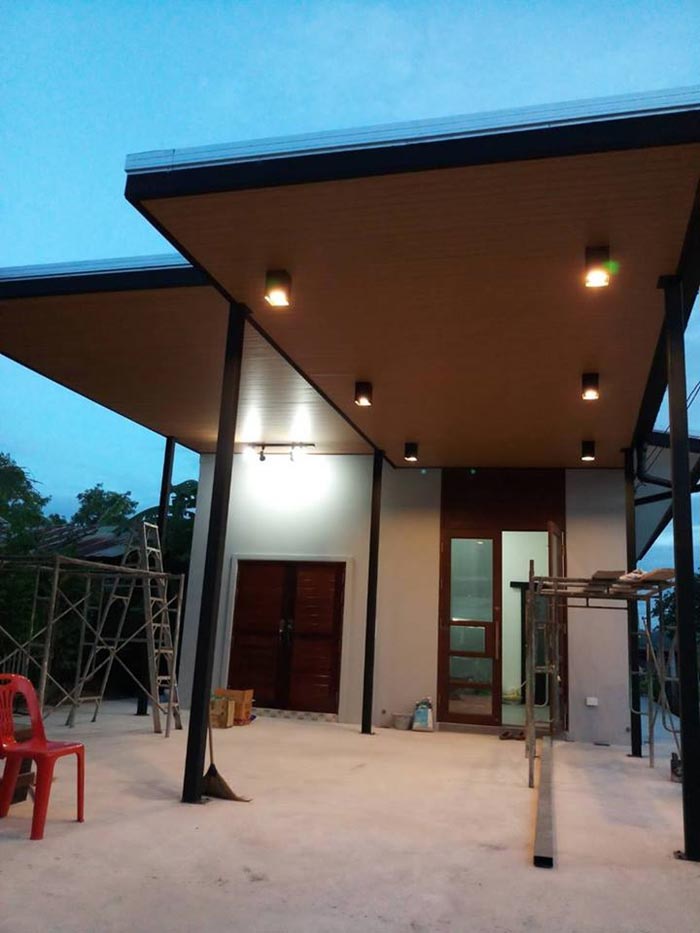 แบบบ้านชั้นเดียวโมเดิร์น แบบบ้านชั้นเดียวโมเดิร์น
