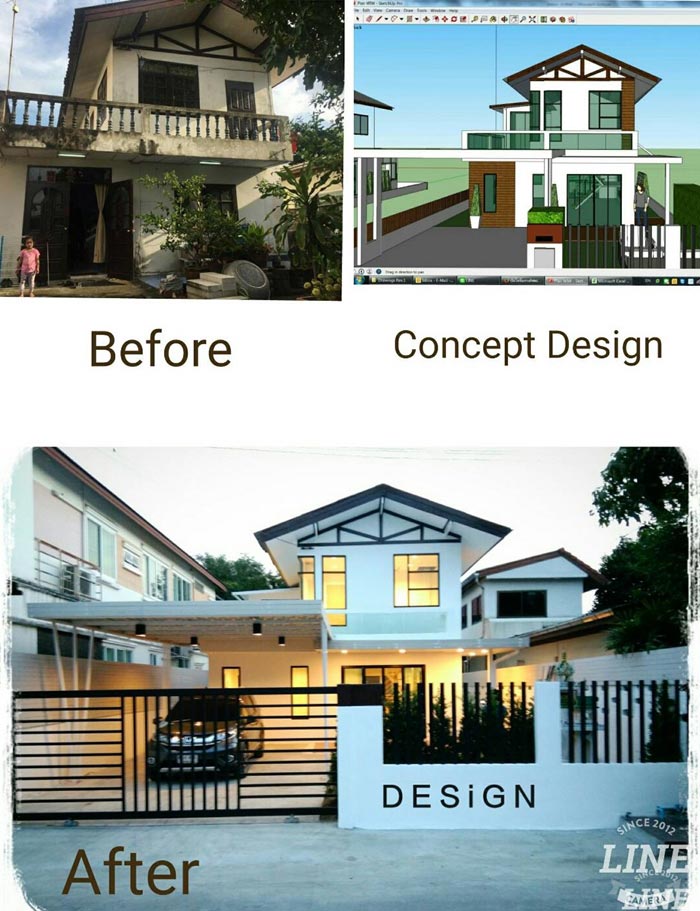 รีโนเวทบ้านสองชั้น โมเดิร์น รีโนเวทบ้านสองชั้น โมเดิร์น