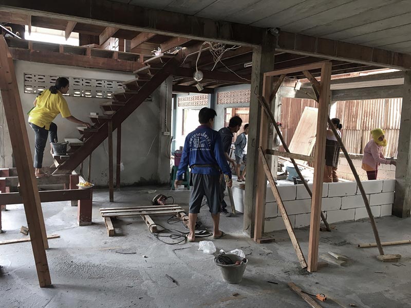 รีโนเวทบ้านครึ่งปูนครึ่งไม้ รีโนเวทบ้านครึ่งปูนครึ่งไม้