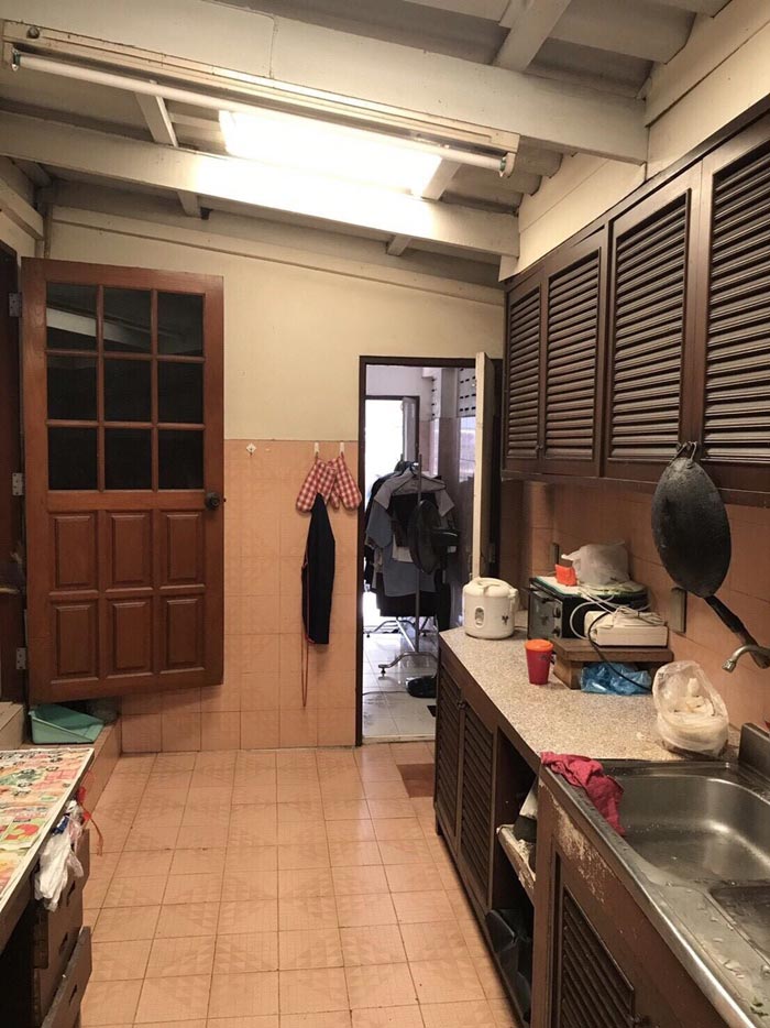 ห้องครัวสีขาว-เทา ห้องครัวสีขาว-เทา