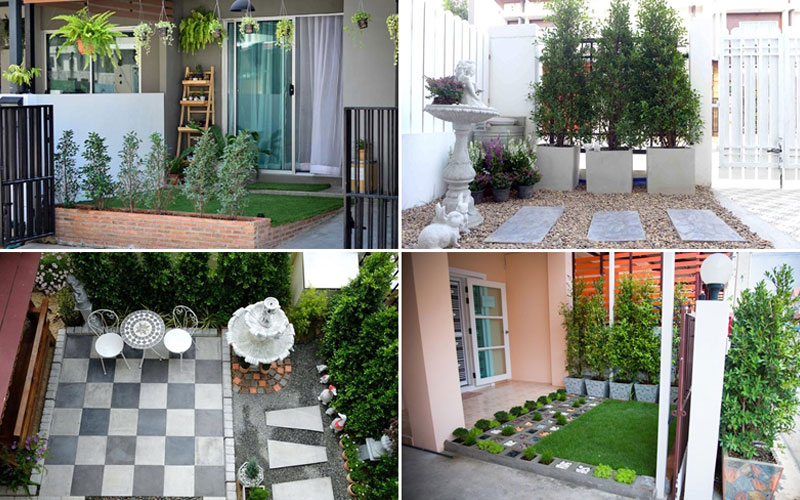 จัดสวนหน้าบ้าน จัดสวนหน้าบ้าน