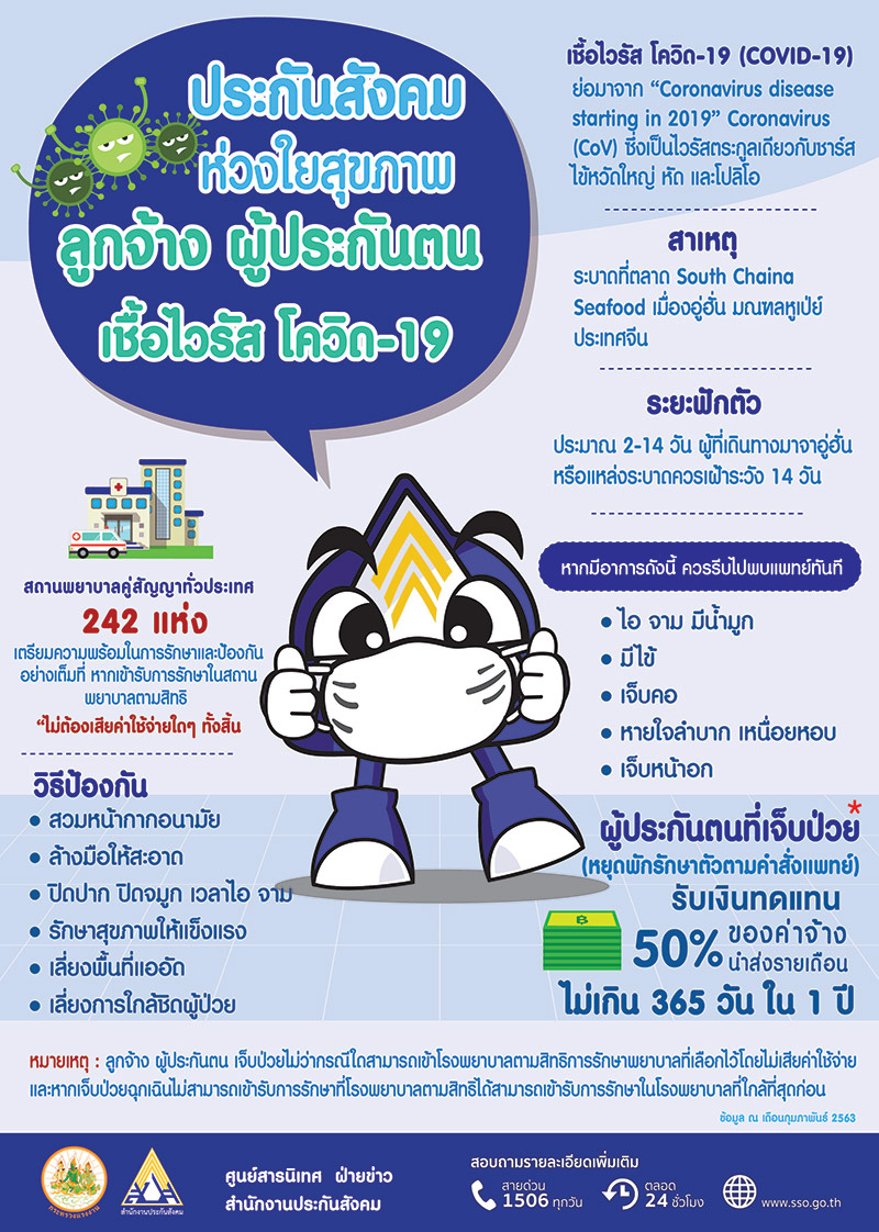 หยุดงานเพราะ COVID-19 หยุดงานเพราะ COVID-19