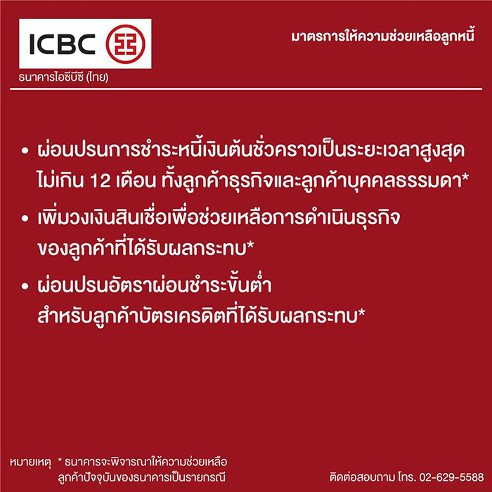 มาตรการช่วยเหลือลูกหนี้ มาตรการช่วยเหลือลูกหนี้