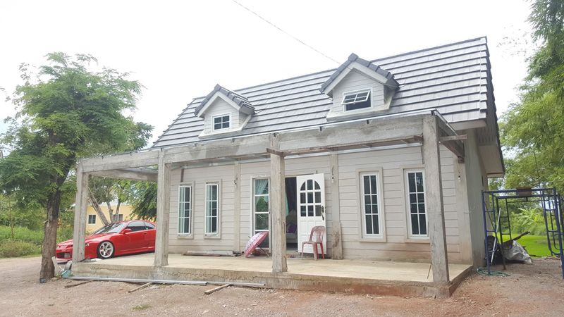 สร้างบ้านชั้นเดียว สร้างบ้านชั้นเดียว