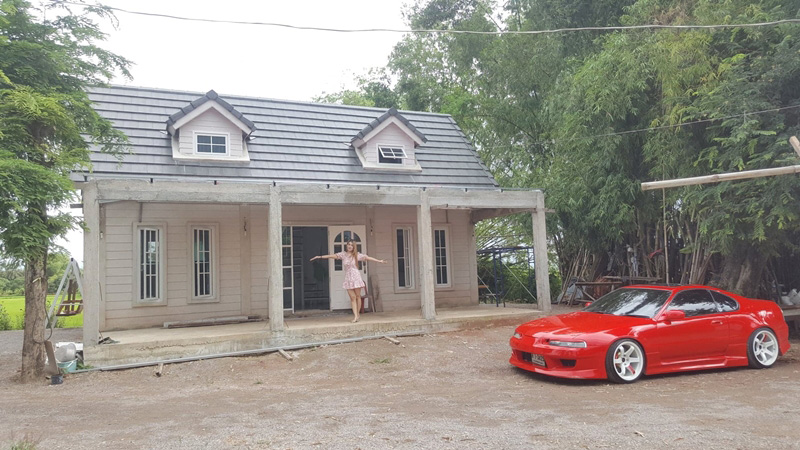 สร้างบ้านชั้นเดียว สร้างบ้านชั้นเดียว