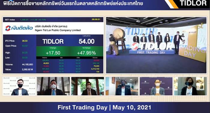 หุ้น TIDLOR หุ้น TIDLOR