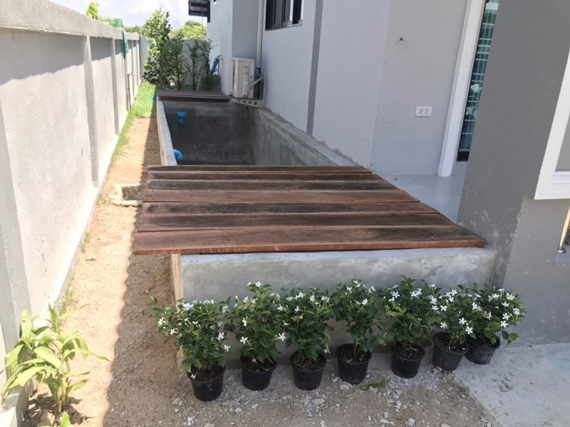 ทำบ่อปลาคาร์พสวนข้างบ้าน ทำบ่อปลาคาร์พสวนข้างบ้าน