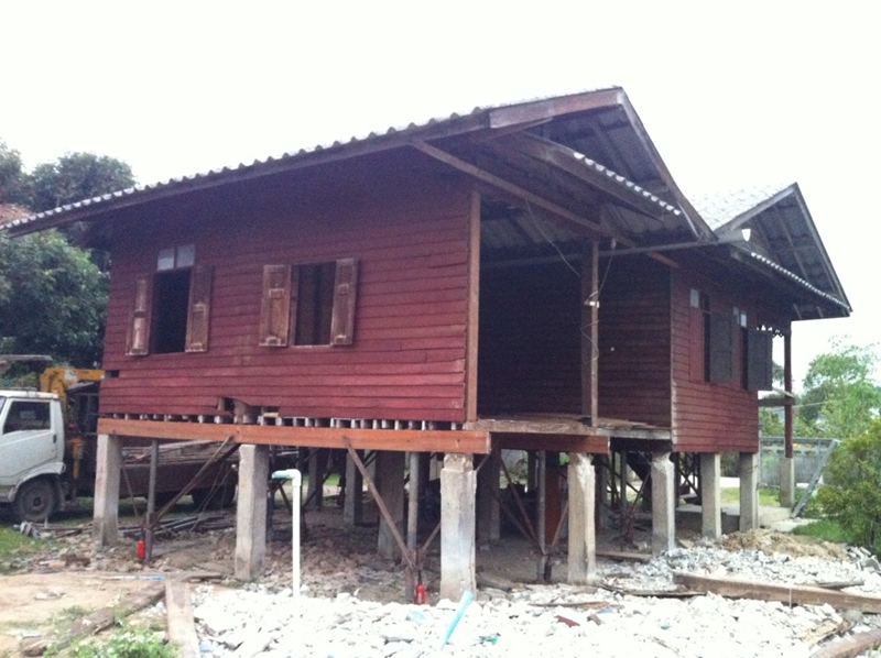 แบบบ้านครึ่งปูนครึ่งไม้ แบบบ้านครึ่งปูนครึ่งไม้