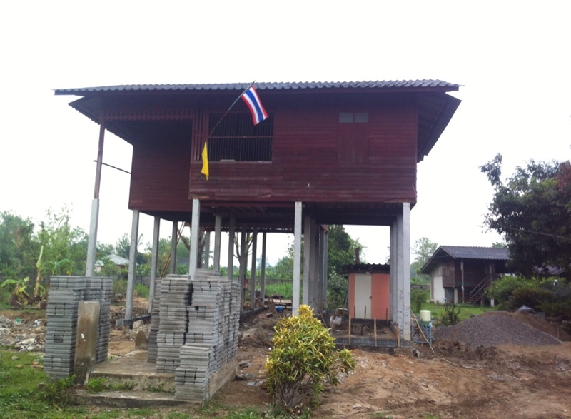 แบบบ้านครึ่งปูนครึ่งไม้ แบบบ้านครึ่งปูนครึ่งไม้