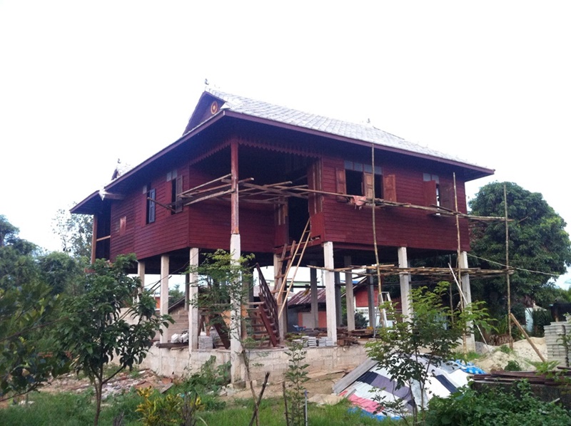 แบบบ้านครึ่งปูนครึ่งไม้ แบบบ้านครึ่งปูนครึ่งไม้