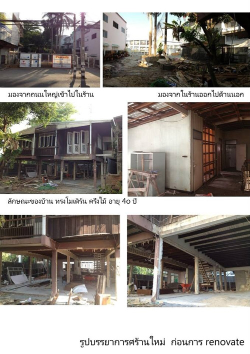 รีโนเวทบ้านเป็นร้านกาแฟ รีโนเวทบ้านเป็นร้านกาแฟ