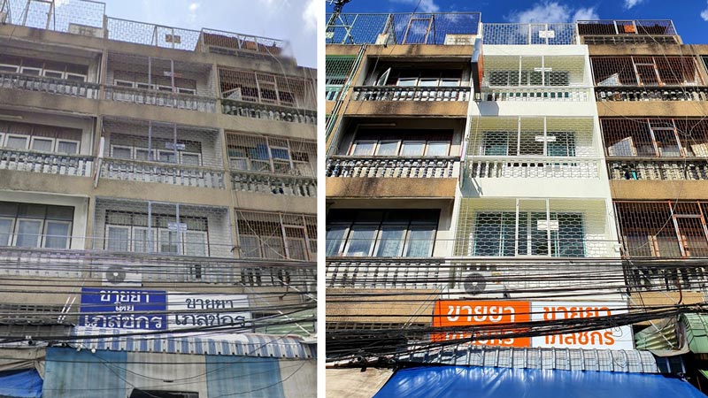 รีโนเวทบ้านตึกแถว 6 ชั้น รีโนเวทบ้านตึกแถว 6 ชั้น