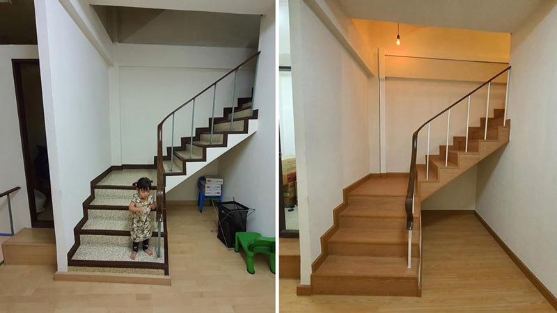 รีโนเวทบ้านตึกแถว 6 ชั้น รีโนเวทบ้านตึกแถว 6 ชั้น