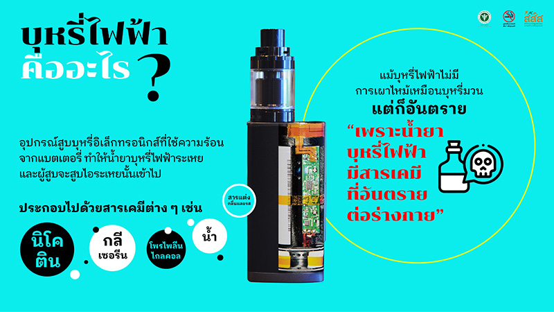 บุหรี่ไฟฟ้า บุหรี่ไฟฟ้า
