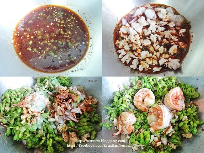 ยำดอกขจรกุ้งสด เมนูยำแซ่บสุดอร่อยจากผักพื้นบ้าน ยำดอกขจรกุ้งสด เมนูยำแซ่บสุดอร่อยจากผักพื้นบ้าน